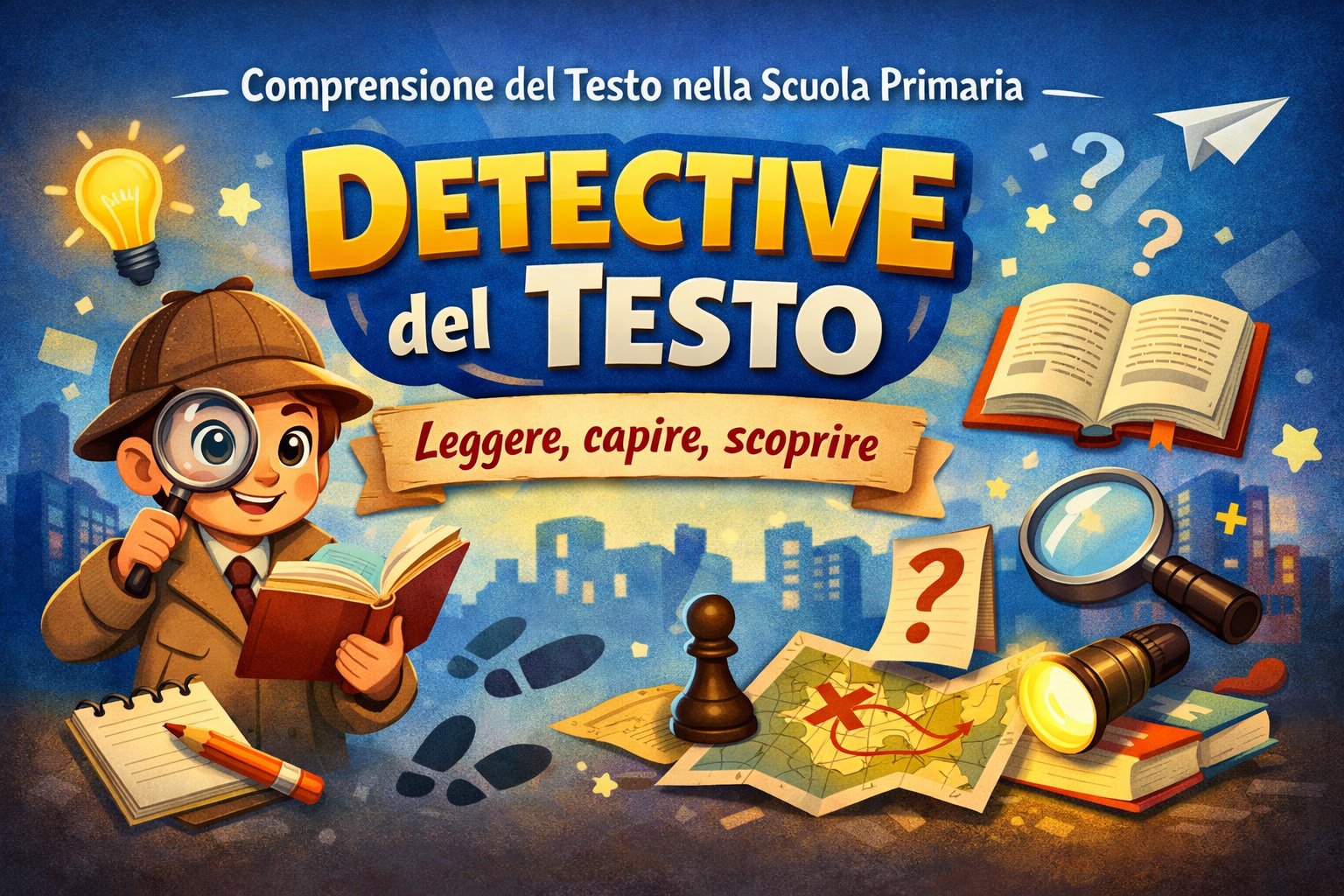 Detective del Testo - comprensione del testo nella scuola primaria
