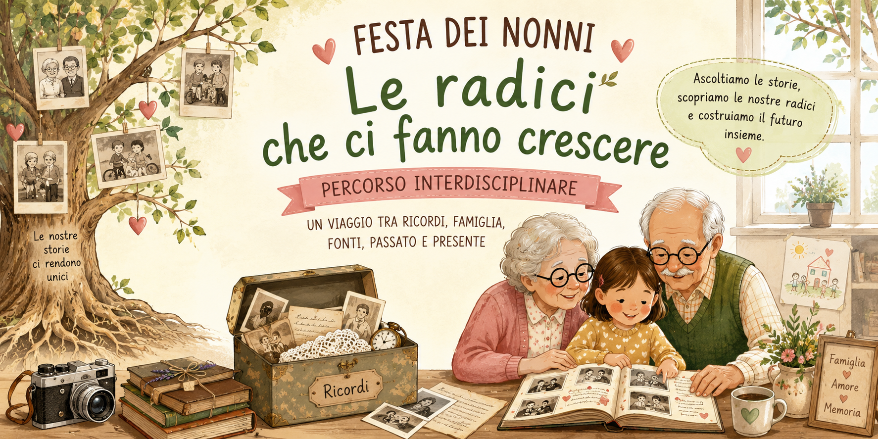Le radici dei nostri ricordi - Festa dei Nonni