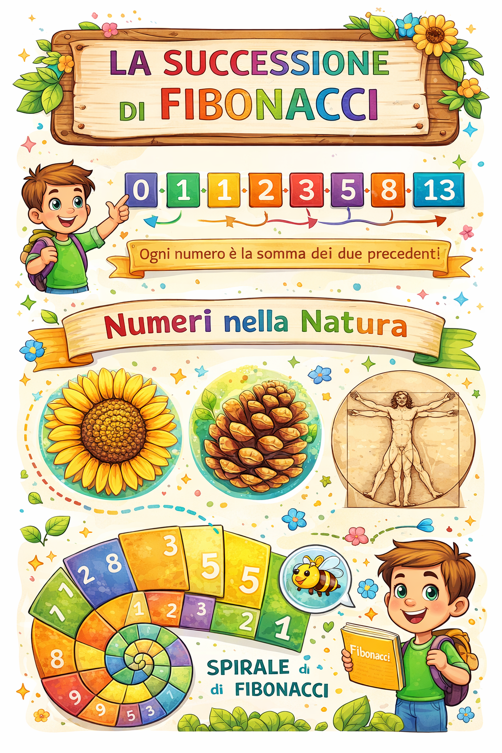 Successione di Fibonacci nella natura e nella matematica