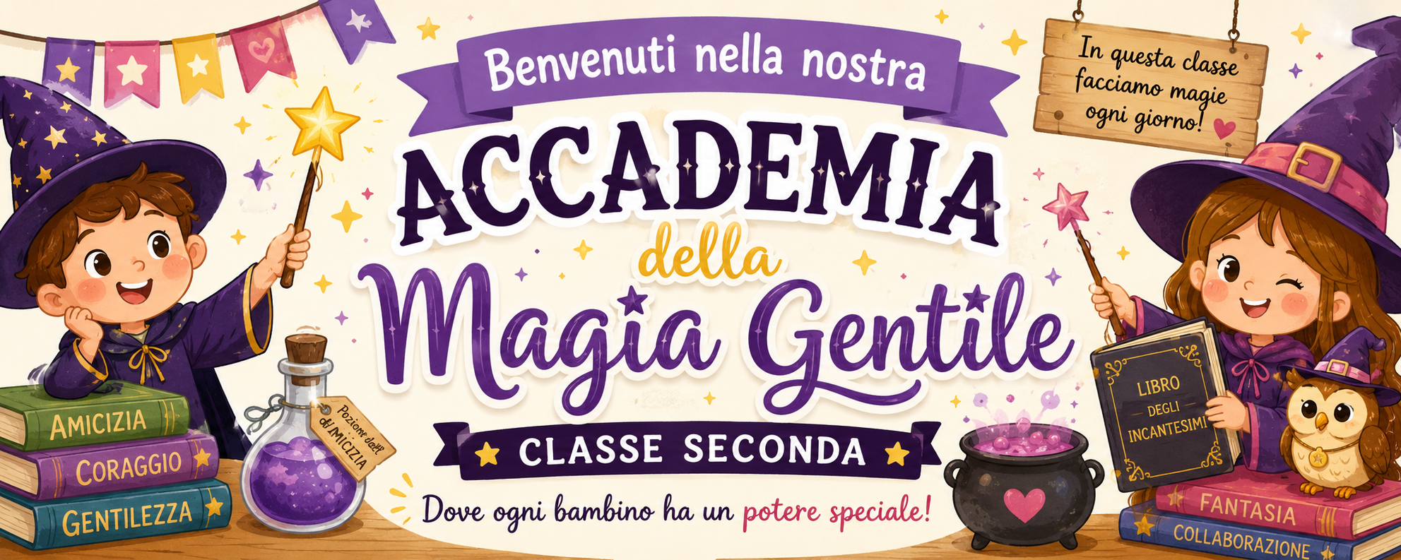 Progetto accoglienza classe seconda
