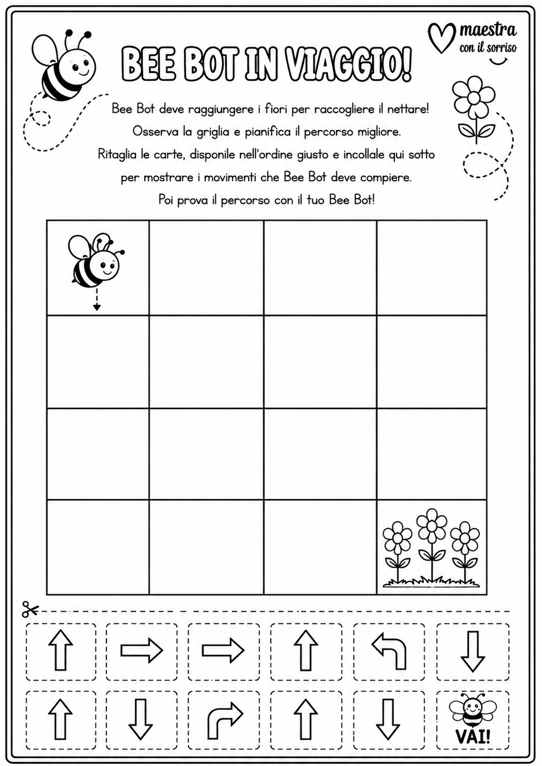 Codice delle api 3 bianco e nero