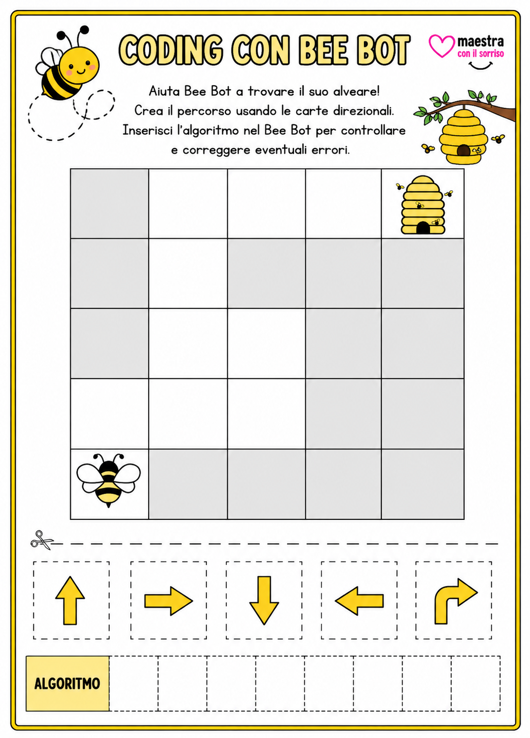 Coding con Bee Bot 2