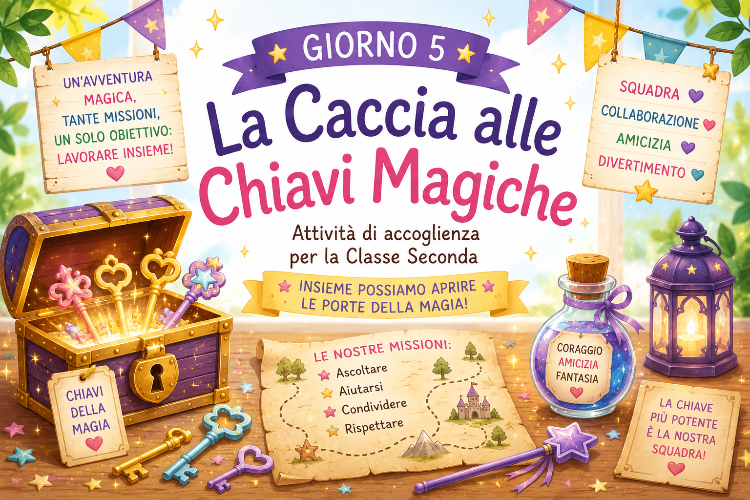 La Caccia alle Chiavi Magiche