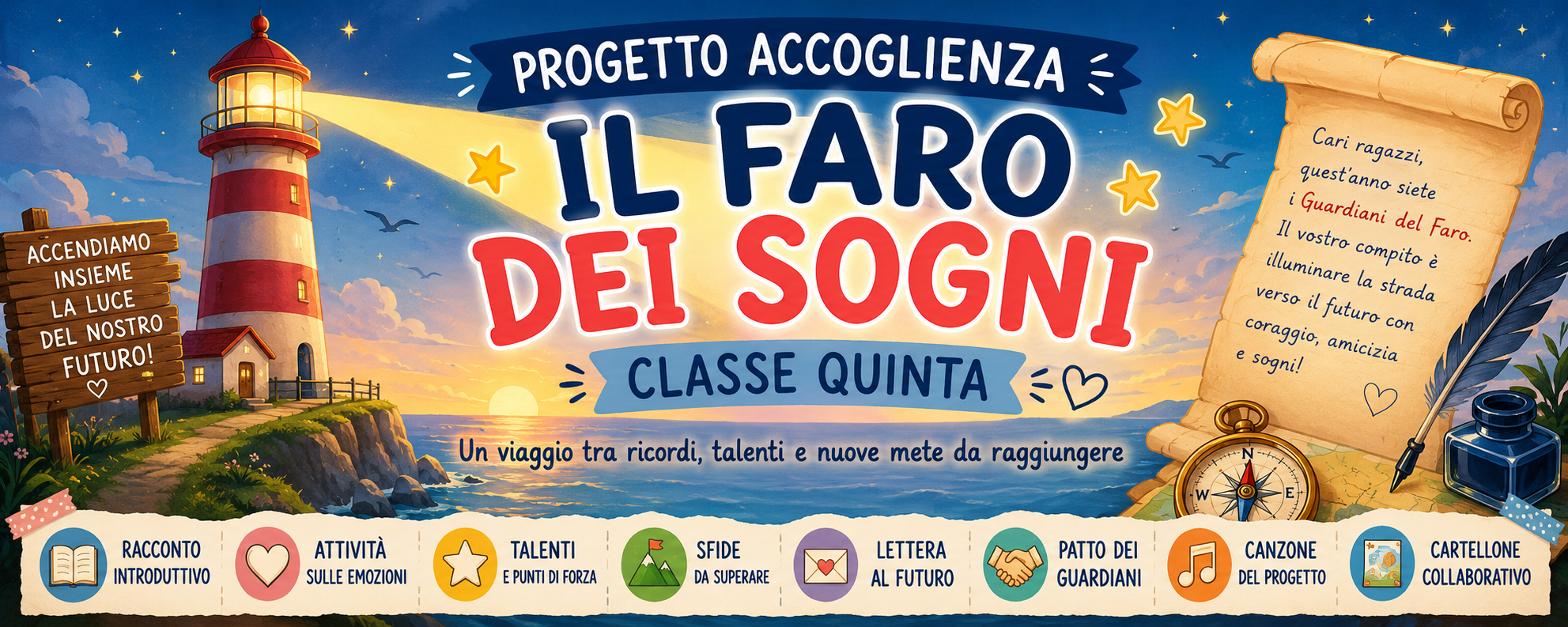 Progetto accoglienza classe quinta