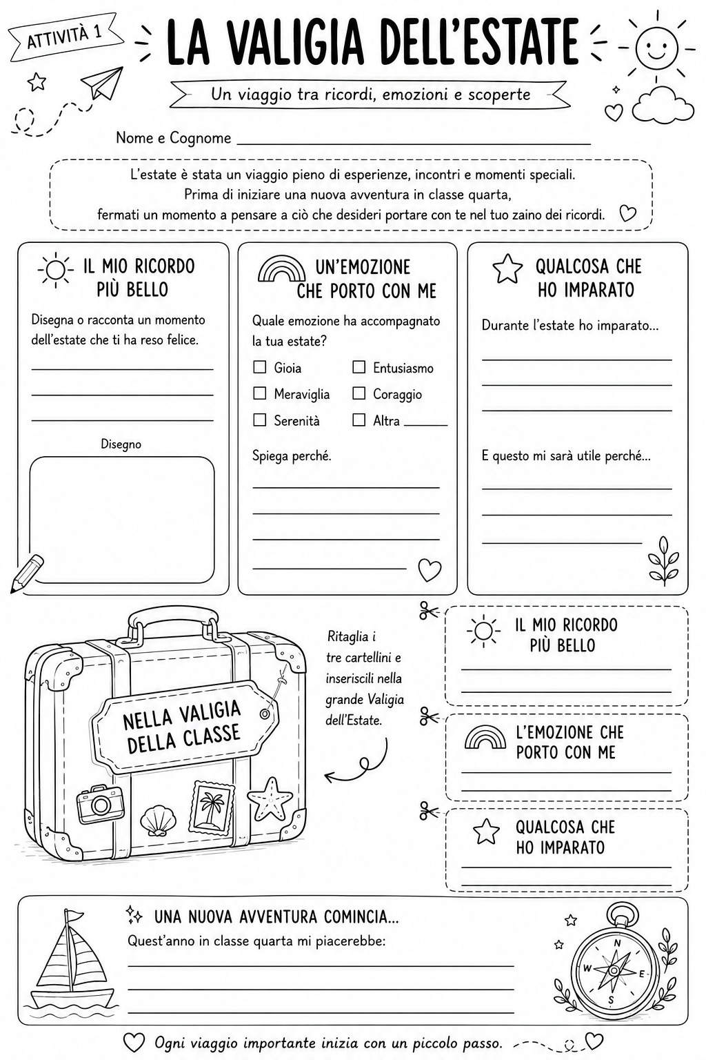 La Valigia dell'Estate - versione bianco e nero