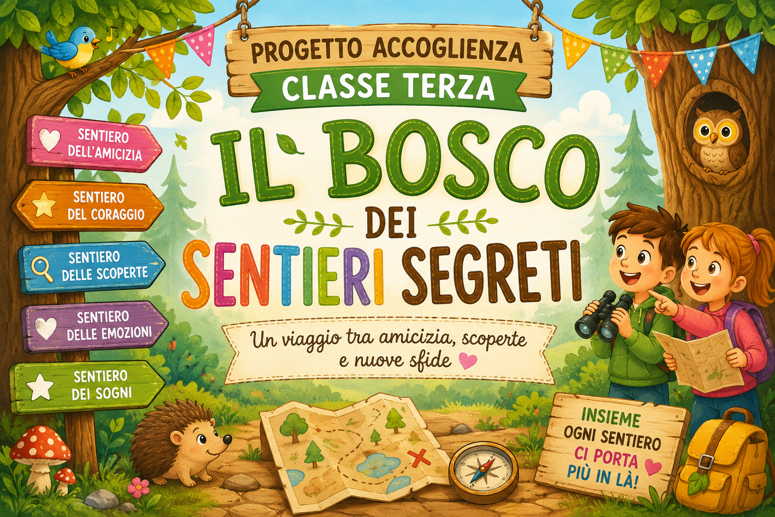 Progetto accoglienza classe terza