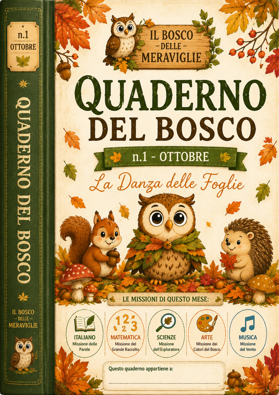 Quaderno del Bosco n.1 ottobre