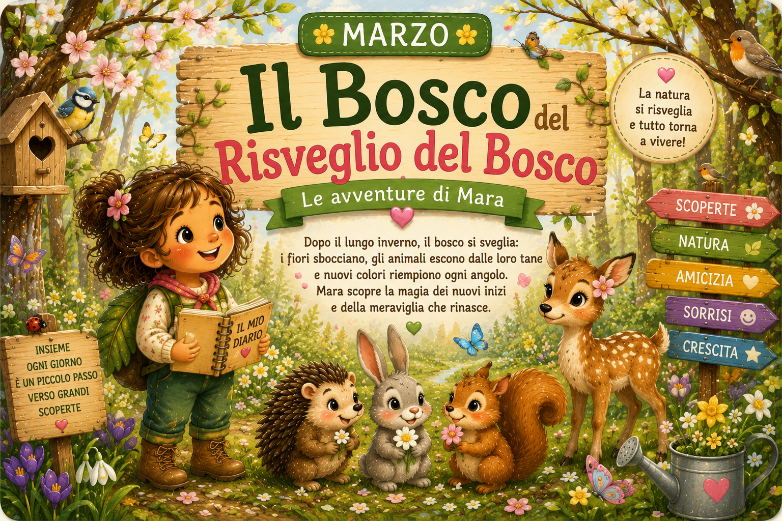 Marzo, Il Risveglio del Bosco