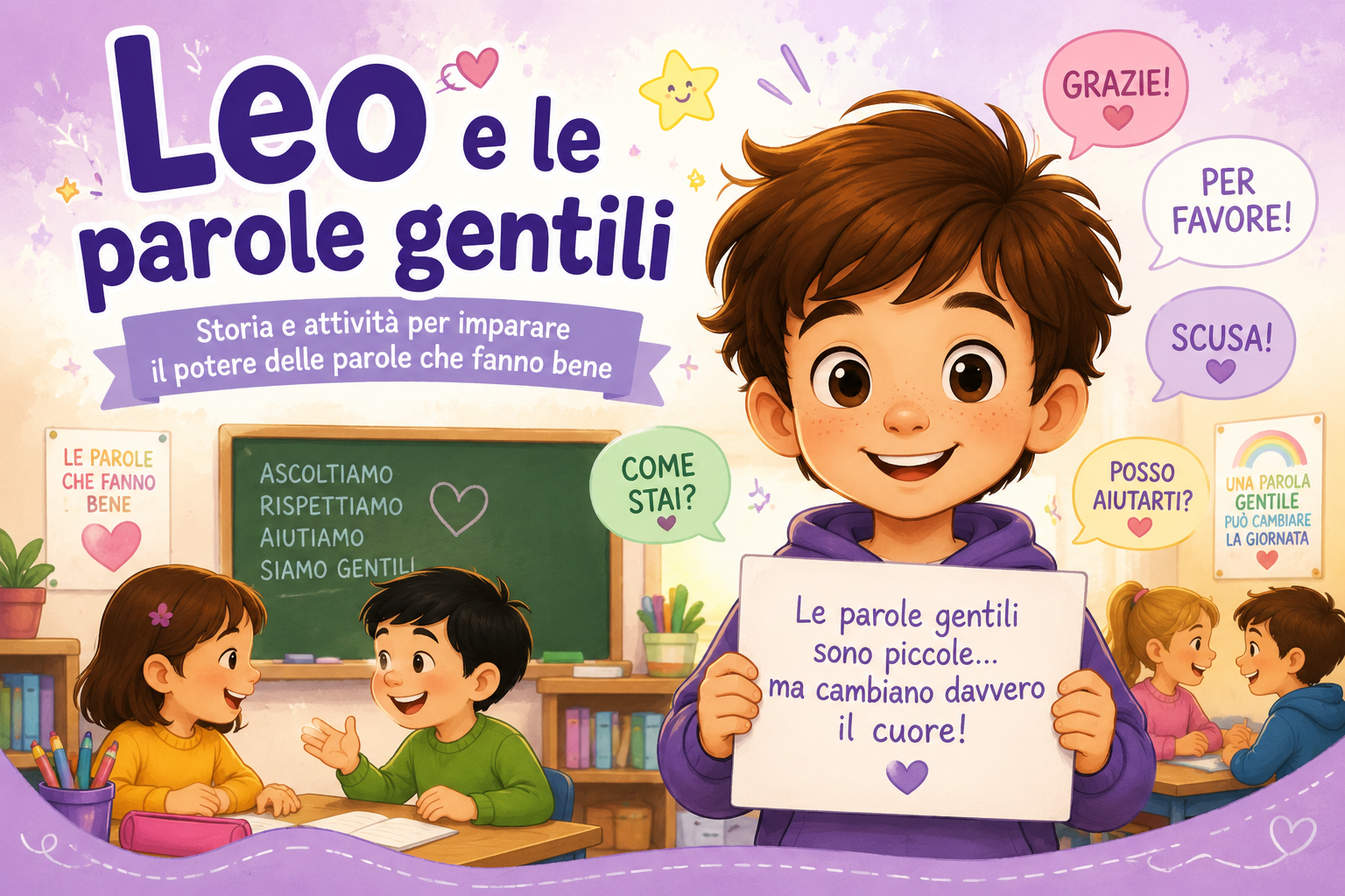 Leo e le parole gentili