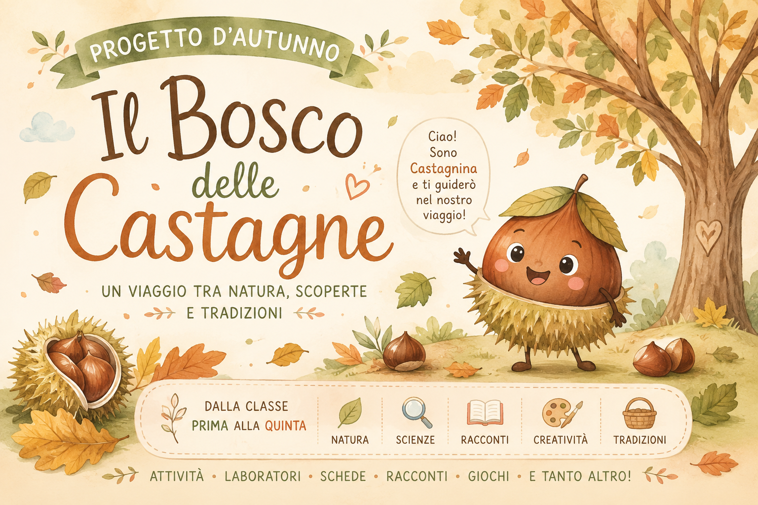 Il Bosco delle Castagne d'Autunno