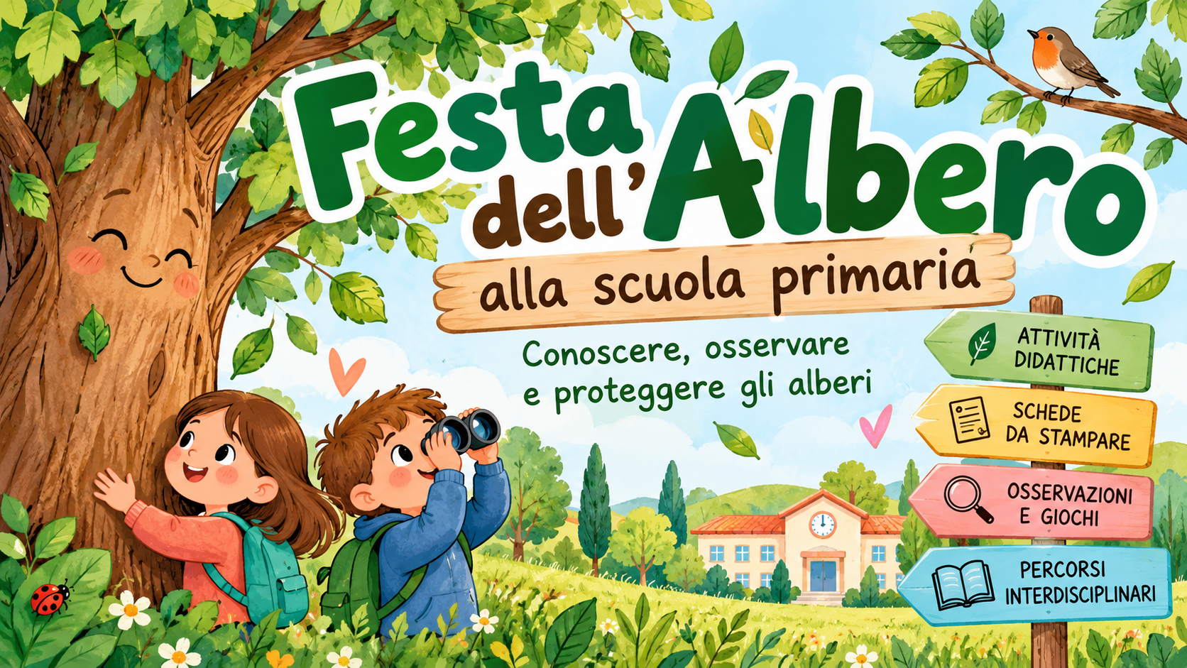 Festa dell'Albero - percorso interdisciplinare per la scuola primaria