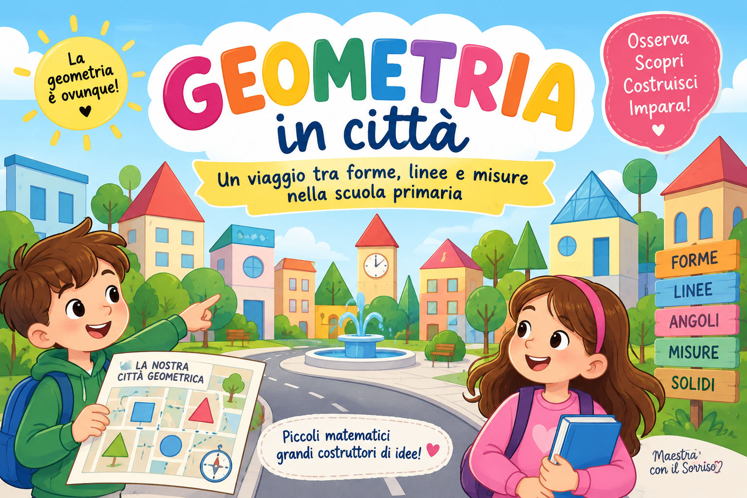 Geometria in città - percorso di geometria per la scuola primaria