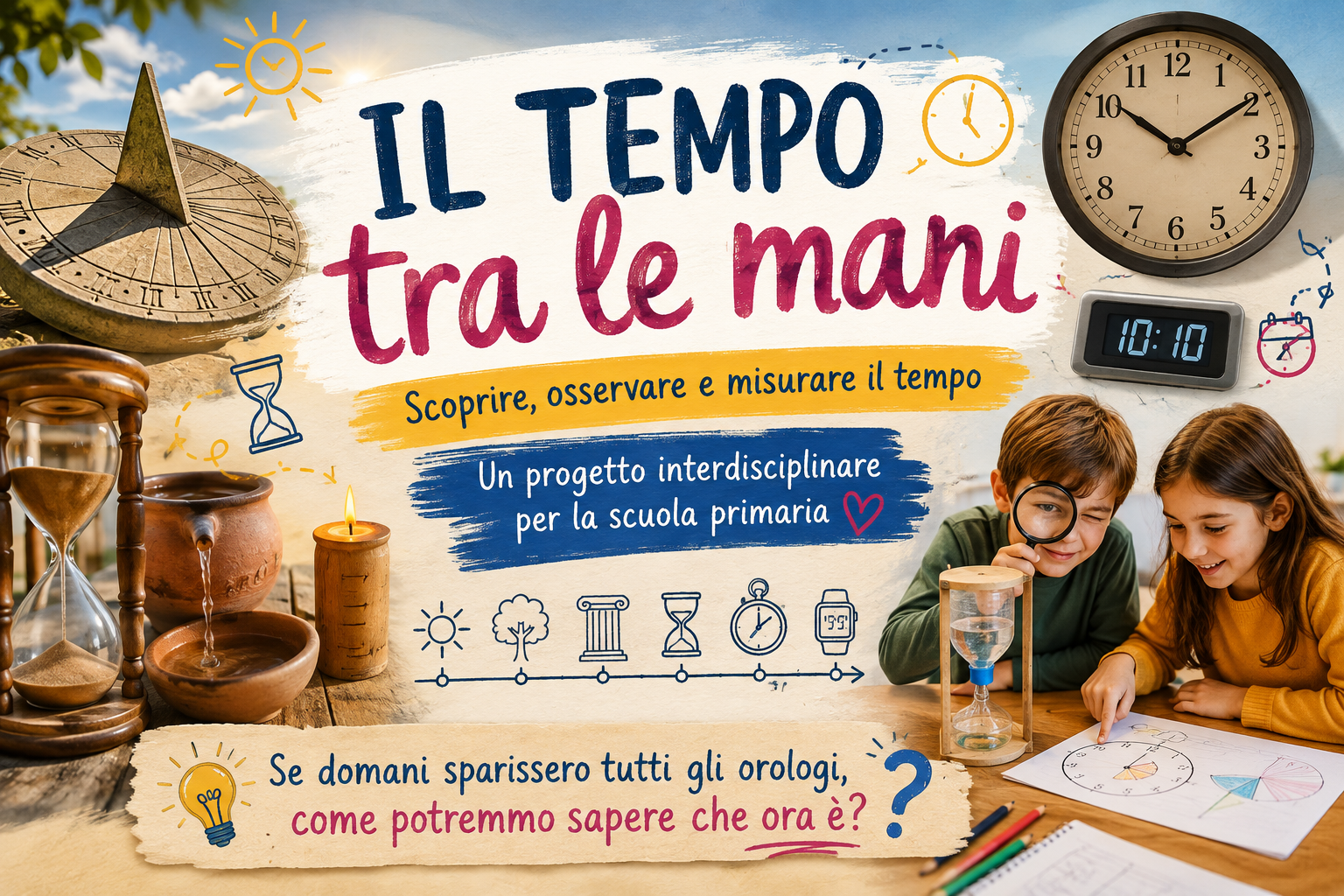 Il tempo tra le mani - progetto interdisciplinare scuola primaria