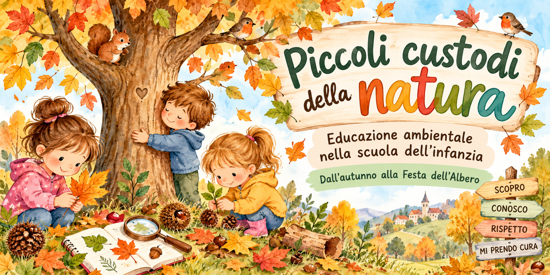 Piccoli custodi della natura - Festa dell'Albero